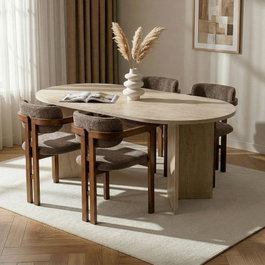 Nordure Meridia 4 - Travertino, Walnut, Brown